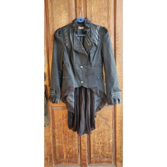 Red Queen Black Legion RQBL Gothic Lolita Jacket - Picture 1 of 5